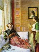 Arab or Arabic people and life. Orientalism oil paintings  258 unknow artist